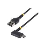 STARTECH 6in USB A to C Charging Cable Angled, STARTECH 6in USB A to C Charging Cable Angled - R2AC R2ACR-15C-USB-CABLE
