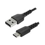 STARTECH Cable Black USB 2.0 to USB C Cable 2m, STARTECH Cable Black USB 2.0 to USB C Cable 2m - RU RUSB2AC2MB
