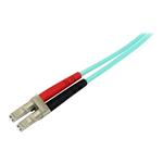 STARTECH Fiber Optic Cable 2m Aqua MM 50/125 OM4, STARTECH Fiber Optic Cable 2m Aqua MM 50/125 OM4 450FBLCLC2