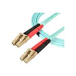 STARTECH Fiber Optic Cable 5m Aqua MM 50/125 OM4, STARTECH Fiber Optic Cable 5m Aqua MM 50/125 OM4 450FBLCLC5
