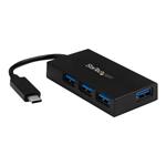 STARTECH Hub USB C 4 Port - C to A - Power Adapt, STARTECH Hub USB C 4 Port - C to A - Power Adapt HB30C4AFS