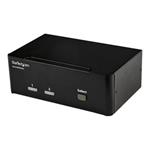 STARTECH KVM DisplayPort Dual Monitor 2 Port 4K, STARTECH KVM DisplayPort Dual Monitor 2 Port 4K - SV231DPDDUA2