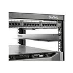 STARTECH Rack Rails - 1U - 4 post - 200 Lbs Max, STARTECH Rack Rails - 1U - 4 post - 200 Lbs Max - UNIRAILS1UB
