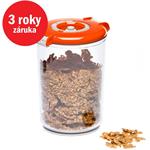 STATUS Tritan vákuová okrúhla dóza 1,5l 177725, oranžová 3831091704709