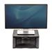 Stojan Fellowes PREMIUM PLUS pod monitor, 5 pozic výšky, šuplík, černo-stříbrný felfergstandmonprp