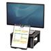 Stojan Fellowes PREMIUM PLUS pod monitor, 5 pozic výšky, šuplík, černo-stříbrný felfergstandmonprp