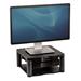 Stojan Fellowes PREMIUM PLUS pod monitor, 5 pozic výšky, šuplík, černo-stříbrný felfergstandmonprp