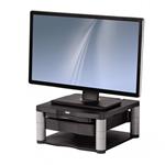 Stojan Fellowes PREMIUM PLUS pod monitor, 5 pozic výšky, šuplík, černo-stříbrný felfergstandmonprp