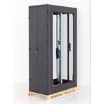 Stojan. rack 47U/800x1000 dv. síto 80%-6mm RMA-47-L81-CAX-A1