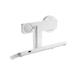 Stojanček FIXED MagPowerstation s bezdrátovým nabíjením 3 v 1 a uchycení Magsafe, 15W + 15W + 15W, bílý FIXMPOS-WH