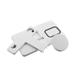 Stojanček FIXED MagPowerstation s bezdrátovým nabíjením 3 v 1 a uchycení Magsafe, 15W + 15W + 15W, bílý FIXMPOS-WH