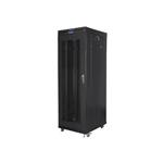 Stojanový rack 19" 37U/600x800 flat pack door LCD FF01-6837-23BL