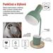 Stolná lampa POPPY, zelená 8592920150030
