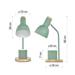Stolná lampa POPPY, zelená 8592920150030