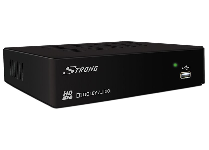 STRONG DVB-T přijímač SRT 8114/ Full HD/ EPG/ USB/ HDMI/ SCART/ černý SRT8114