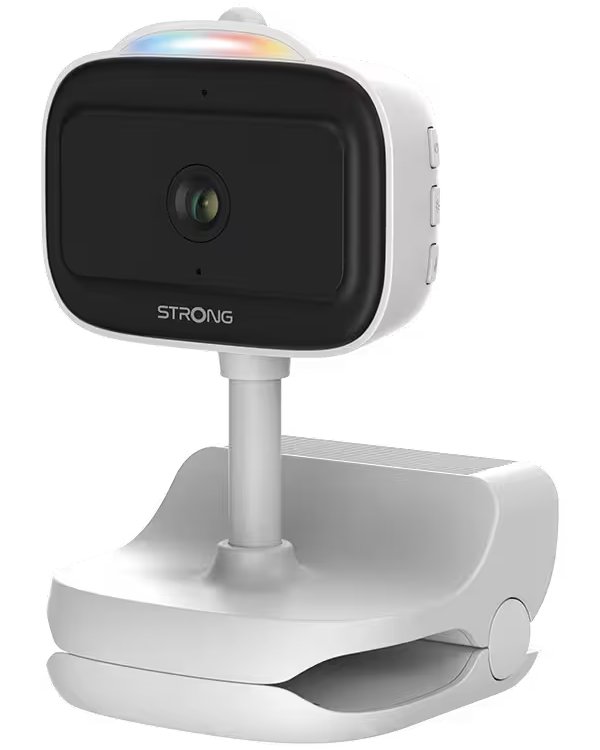 STRONG IP kamera DOVY/ dětská kamera/ bateriová/ Wi-Fi 4/ 3Mpix/ objektiv 3,6mm/ noční vidění/ SD/ 14 ukoléb STRONG DOVY