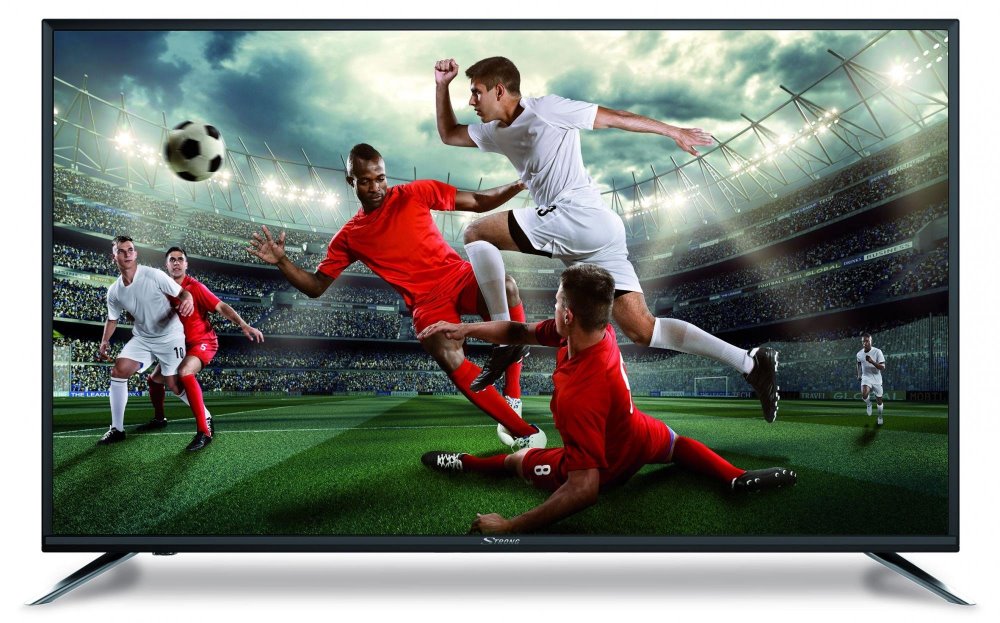STRONG LED TV 40"/ SRT 40FX4003/ 1920x1080/ DVB-T2/C/S2/ H.265/HEVC/ HDMI/ USB/ SCART/ černá/ Energet. třída SRT40FX4003