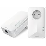 STRONG sada 2 adaptérů Powerline 1000 WF DUO EU/ Powerline 1000 Mbit/s/ Wi-Fi 1200 Mbit/s/ 2x LAN/ b POWERL1000WFDUOEUV2