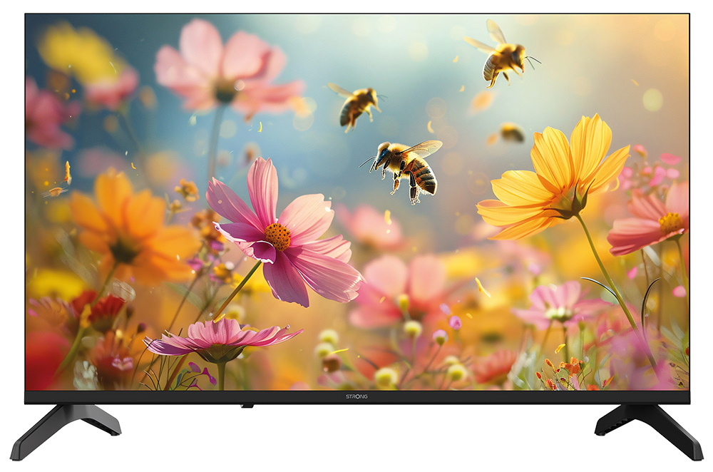 STRONG SMART LED TV 40"/ SRT40FH5553/ FHD/ 1920x1080/ DVB-T2/C/S2/ H.265/HEVC/ 3xHDMI/ 2xUSB/ Wi-Fi/ LAN/ E/ ANDROID TV