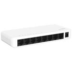 STRONG switch SW8000P/ 8x port Gigabit RJ45/ 10/100/1000 Mb/s/ 16 Gb/s/ Wi-Fi 802.3i/u/ab/x/az/ plastové šasi/ bílý