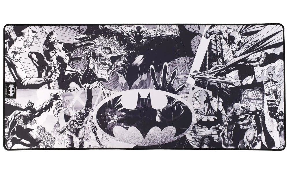 SUBSONIC Batman herní podložka pod myš/ 90 x 40 cm SA5589-B1