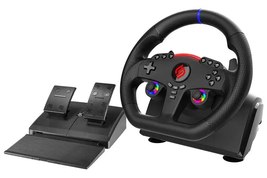 SUPERDRIVE Sada volantu a pedálů 270 GT-5/ PS5/ PC SA5721-2