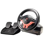 SUPERDRIVE Sada volantu a pedálů SV250 SP Edition/ PS3+4/ Xbox One/ Switch 1+2/ PC/ Červený SA5578-2