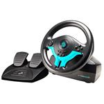 SUPERDRIVE Sada volantu a pedálů SV250 SP Edition/ PS3+4/ Xbox One/ Switch 1+2/ PC/ Modrý SA5578-1