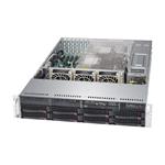 Supermicro 2U server, AMD EPYC 730 16c, 2x 32GB DDR4, 800 GB NVMe, 8x 24TB Seagate X24, TPM, 720W CSE-825TQC-R1K0_config