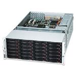 Supermicro® Chassis CSE-847E26-R1400LPB, 4U, Dual SAS-II Expander, Redundant PSU 1400W, Low Profile, Black