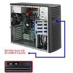 Supermicro® CSE-732i-R600B Tower Redundant