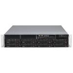 Supermicro® CSE-825TQ-500WB 2U chassis 8x 3,5" HS SAS/SATA, 2x500W (80PLUS Platinum), WIO CSE-825TQ-R500WB