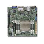 Supermicro Motherboard MB Atom C2550 4-core (16W TDP), 4x DDR3 ECC SODIMM, 2xSATA3, 4xSATA2,1xPCI-E MBD-A1SAi-2550F-O