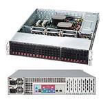 Supermicro® SC216BE16-R920LPB 2U E16chassis 24 x 2,5" hot-swap SASII /SATA CSE-826BE16-R920LPB