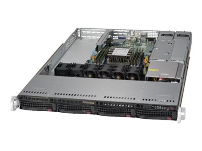 Supermicro SuperServer 5019P-WTR - Server - instalovatelný do racku - 1U - 1-směrný - RAM 0 GB - SA SYS-5019P-WTR
