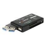 SuperSpeed USB Card Reader for CF/SD/, SuperSpeed USB Card Reader for CF/SD/ 91758