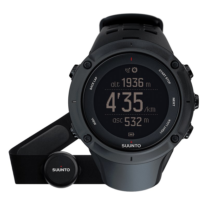 Suunto Ambit3 Peak Black HR - sportovní hodinky SS020674000