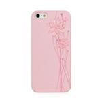 Swarovski kryt Lotus pre iPhone 5/5S - Pink AI5-LT-PK-CAB