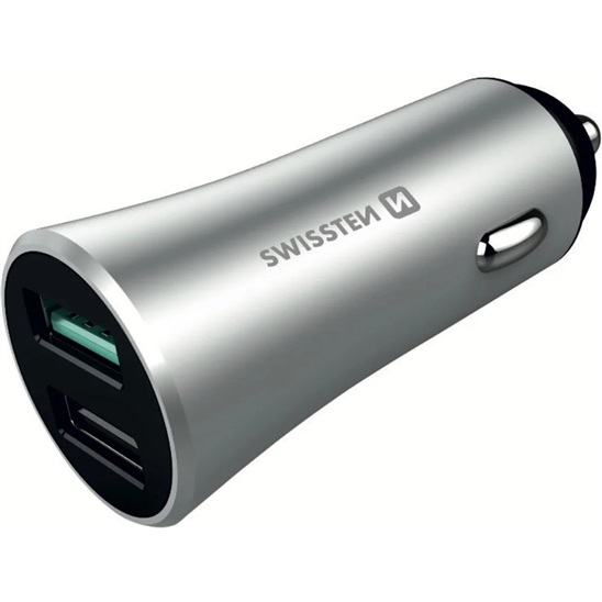 Swissten adaptér QC 3.0 + USB 2,4A 30W S 8595217467521