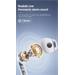 Swissten bluetooth anc sluchátka focus bílá 51500100