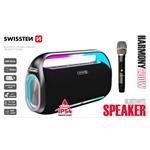 SWISSTEN BLUETOOTH REPRODUKTOR HARMONY 120W ČERNÝ 52109030