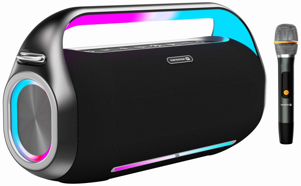 SWISSTEN BLUETOOTH REPRODUKTOR HARMONY 300W ČERNÝ 52109010