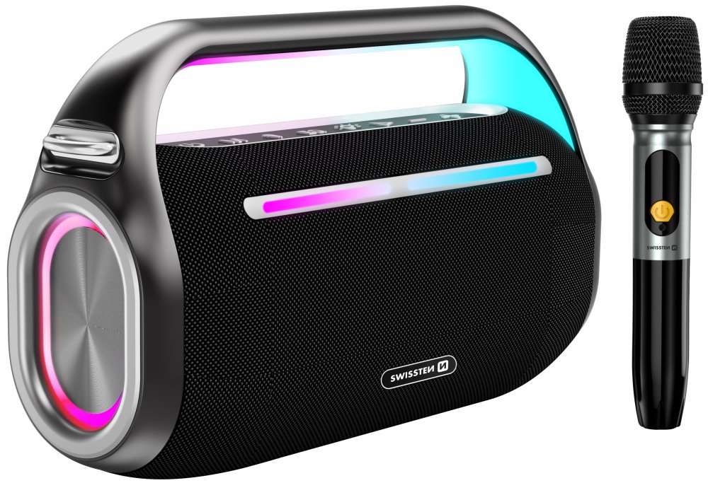 SWISSTEN BLUETOOTH REPRODUKTOR HARMONY 80W ČERNÝ 52109040