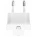 Swissten cestovní adaptér GaN USB-C + USB-A 65w výměnné vidlice (US, EU, UK) bílý 22071420
