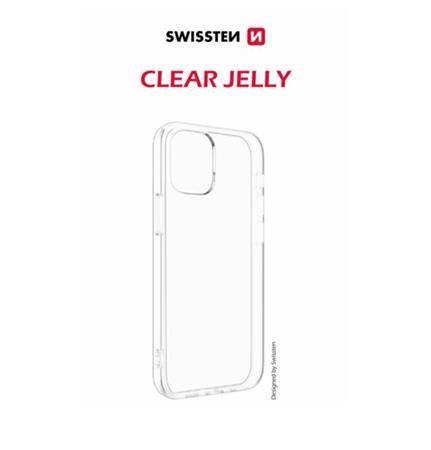 SWISSTEN CLEAR JELLY POUZDRO PRO IPHONE 16 PLUS TRANSPARENTNÍ