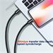 Swissten Datový kabel Textile USB-C / Lightning 0,5 m černý 71521114