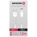 SWISSTEN DATOVÝ KABEL USB/USB-C BÍLÝ 1,2M (SAMOPRODAVAČ) 71506020BOX