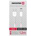 Swissten datový kabelusb/micro usb bílý 1,2m (samoprodavač)