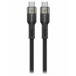 Swissten datový video kabel USB 4.0, USB-C, 240w, 8k@60hz, 40 gb/s, TB3 & TB4, 1,5 m černý 72501204