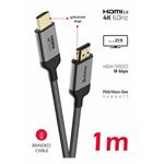 SWISSTEN KABEL HDMI NA HDMI 4K 60Hz 1,0 M 75501101